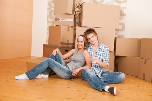 Man with van service supporting a Kensington home move