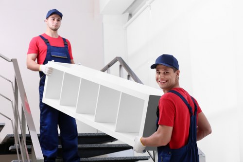 Removals van for local moving jobs in Kensington streets