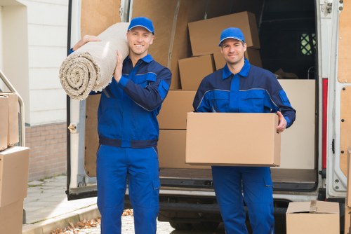 Final safety check after completing a van moving job
