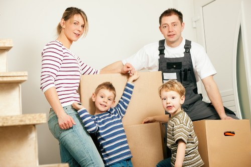 Manual handling and risk assessment before loading items into a van