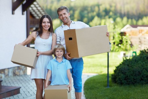 Kensington street access and loading considerations for office moves