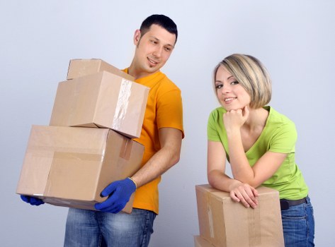Careful loading support for a Kensington flat move