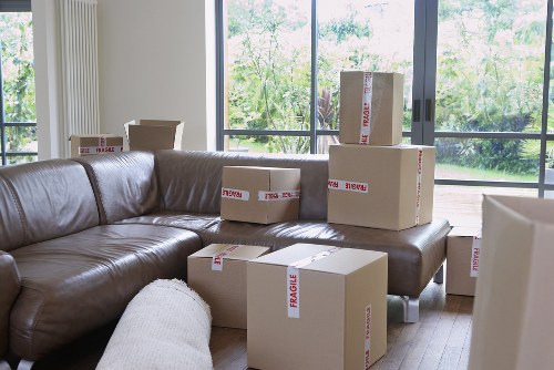 Team handling a professional office relocation in Kensington